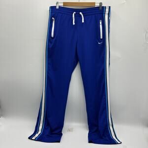 Nike Athletic Dept Y2K Vented Blue Warm Up Pants Joggers Orange tag Men’s Size M